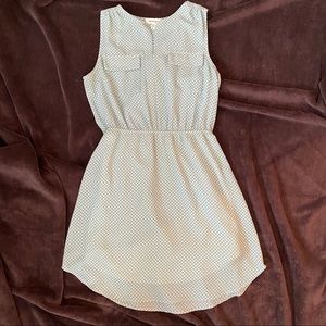 Monteau Polka Dot Shirt Dress